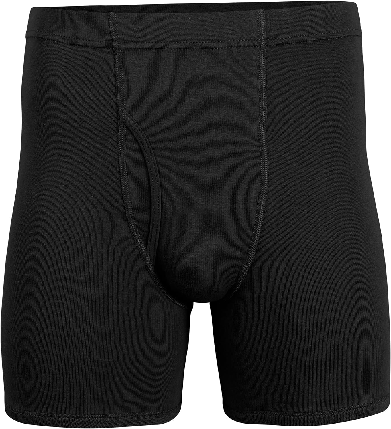 Gildan Men’s Underwear Covered Waistband Boxer Briefs, Multipack(5 ...